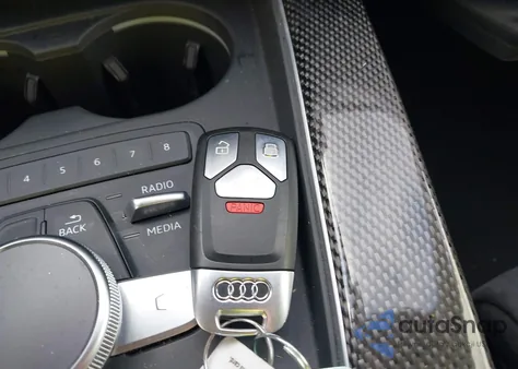 2018 Audi S5 3.0T Premium Plus z USA, uszkodzony, nr VIN WAUC4CF56JA098420